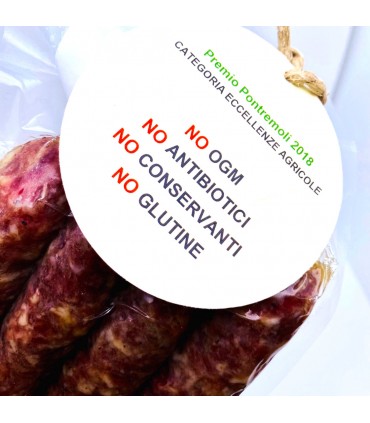 Salsiccia stagionata 200 Gr ca.