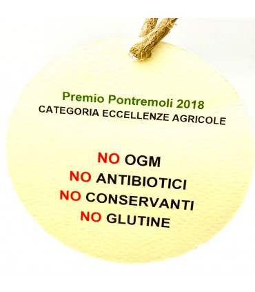 Pancetta 450 Gr ca. delicata e gustosa. Prodotta artigianalmente in Maremma