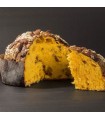 Panettone con glassa da 1 Kg di Gianfranco Nicolini, con uvetta australiana, canditi pregiati e glassa di mandorle e nocciole.