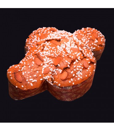copy of Colomba con impasto al caramello, farcita con pezzi di albicocca - 1 Kg