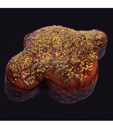 copy of Colomba con impasto al caramello, farcita con pezzi di albicocca - 1 Kg