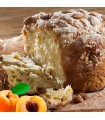 Colomba artigianale all'albicocca, prodotta dal campione internazionale. 750 Gr