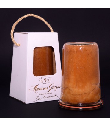 Babà in vasocottura a lunga lievitazione imbibito con bagna liquore Strega Alberti