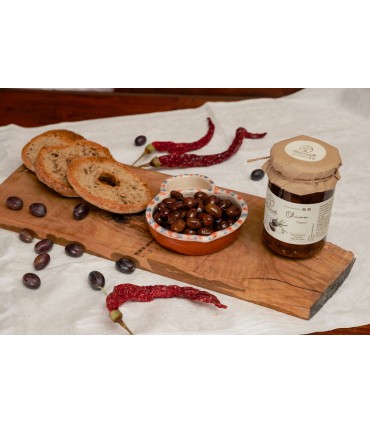 Olive “capate” sott’olio in Evo Gentile di Larino 314 Gr