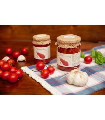 Barattolo di pomodori pelati San Marzano 300 Gr