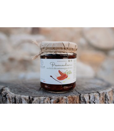 Pomodori secchi sott’olio in Evo Gentile di Larino 212 Gr