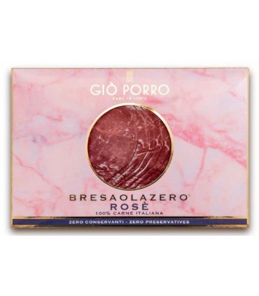 Bresaola Zero, ROSE' BRESAOLA MAGRA, LUNGA STAGIONATURA 70g LUX