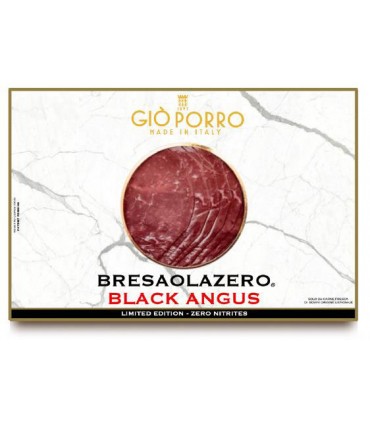 Bresaola Zero, BLACK ANGUS BRESAOLA, LUNGA STAGIONATURA 70g LUX