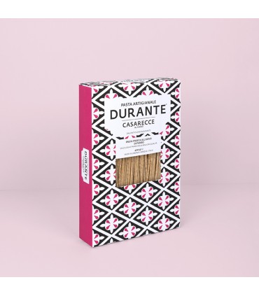 Caserecce all'uovo e semola di farro, Pacco di pasta da 500 Gr