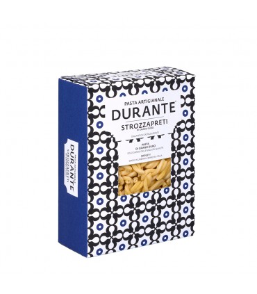 Strozzapreti di semola di grano duro, Pacco di pasta da 500 Gr - 12 confezioni